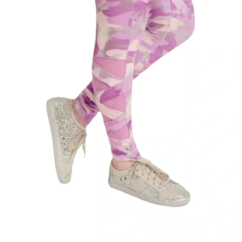 Justice Girls Collection X Wide Strap Detailed Leggings